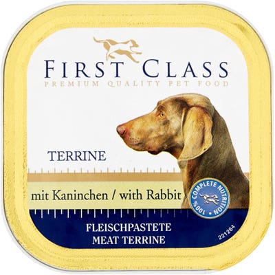 First Class Paštika s králičím masem pro psy