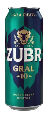 Zubr Grál 10 0,5l Plech