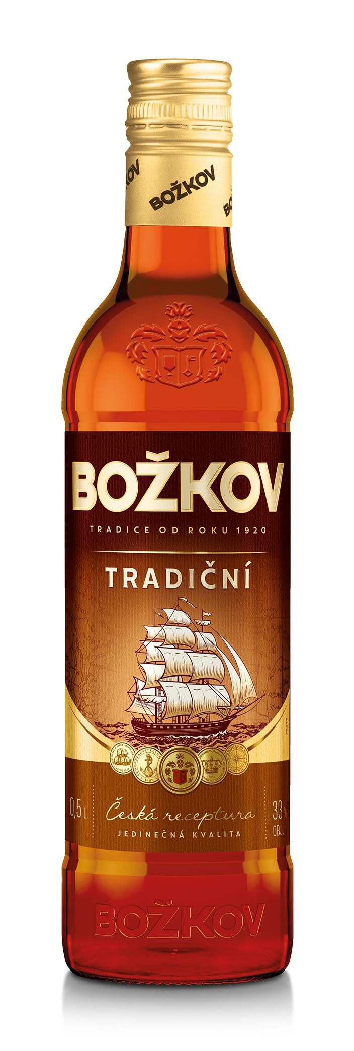 Božkov Tradiční 33% 0,5l