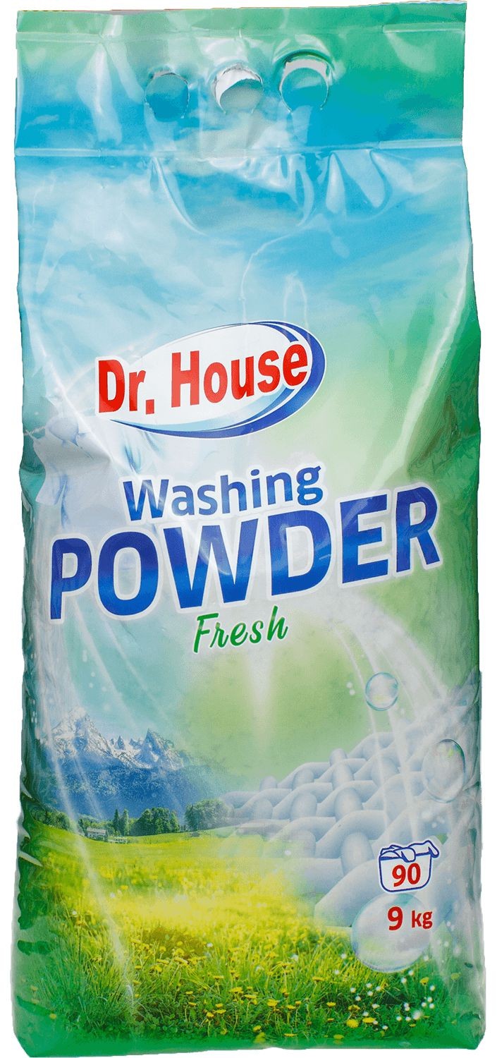 Dr. House prací prášek Fresh 9 kg 90 dávek