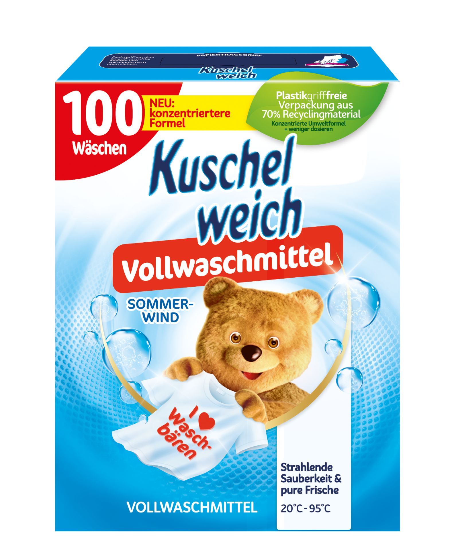 Kuschelweich prací prášek 5kg Sommerwind 100 praní