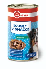 Váš výběr kousky zvěřina omáčka 1240g