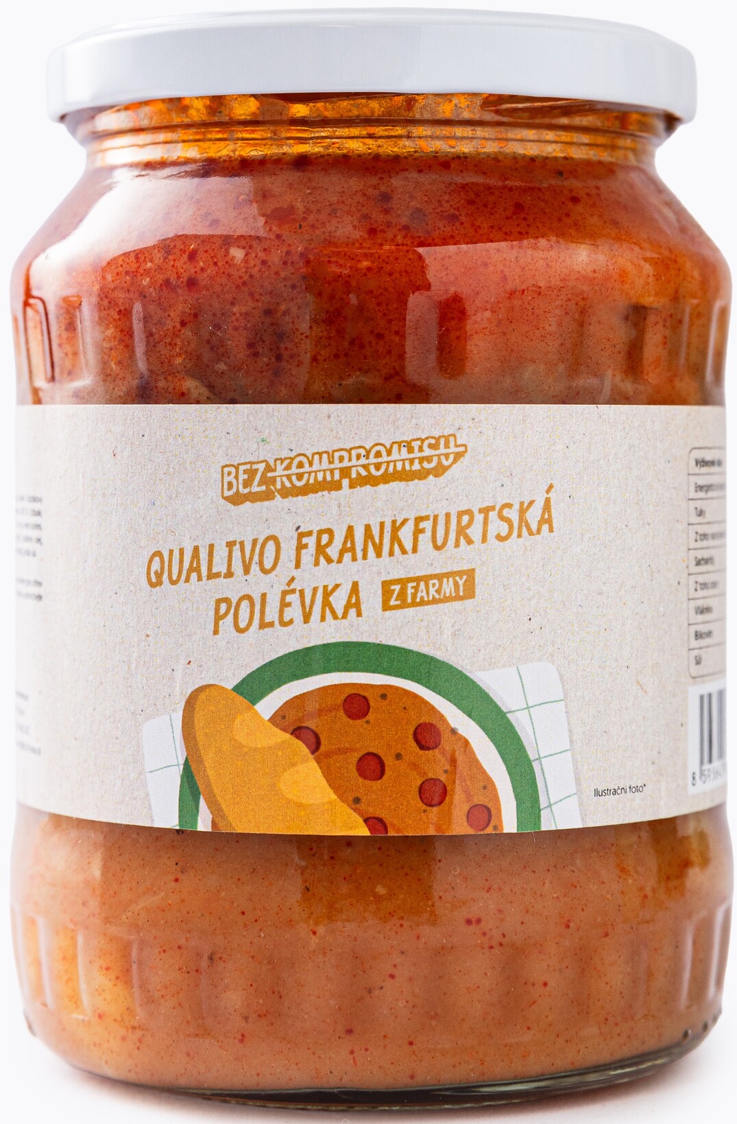 Qualivo Frankfurtská polévka s párkem