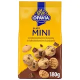 Opavia Mini S čokoládovými kousky Sušenky Balení 180 g