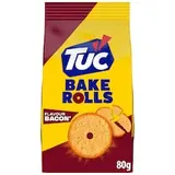 TUC Bake Rolls Slanina Chlebové suchary balení 80 g