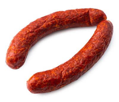 Fiala uzeniny z masa Čaba klobása