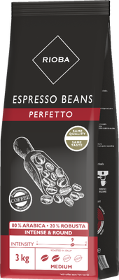 Rioba XXL Gold 80% Arabica káva zrno