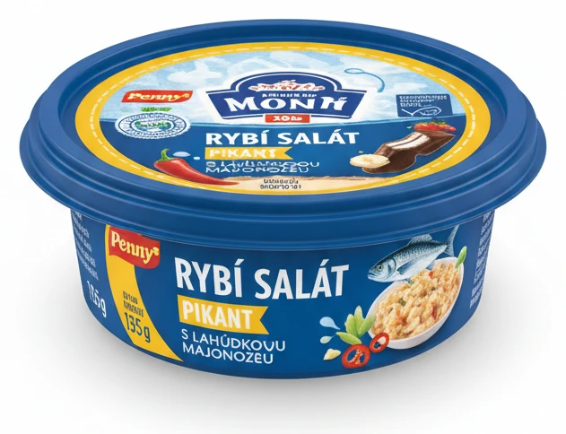 Rybí salát pikant