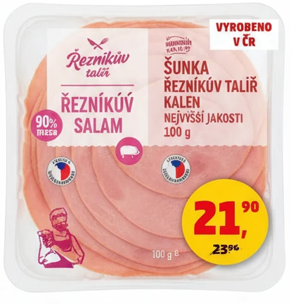 Šunka Řezníkův talíř nejvyšší jakosti