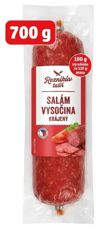 Salám Vysočina Řezníkův talíř