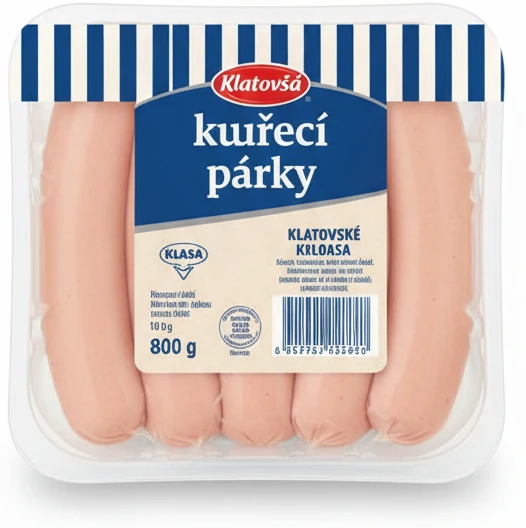 Klatovské kuřecí párky