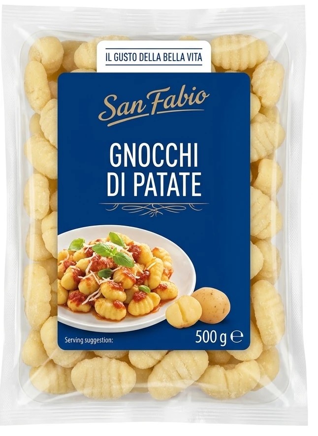 Bramborové noky San Fabio
