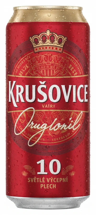 Krušovice 10 světlé výčepní plech