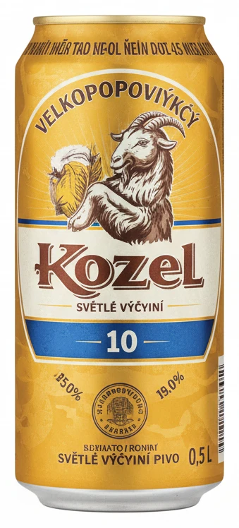 Velkopopovický Kozel 10 světlé výčepní