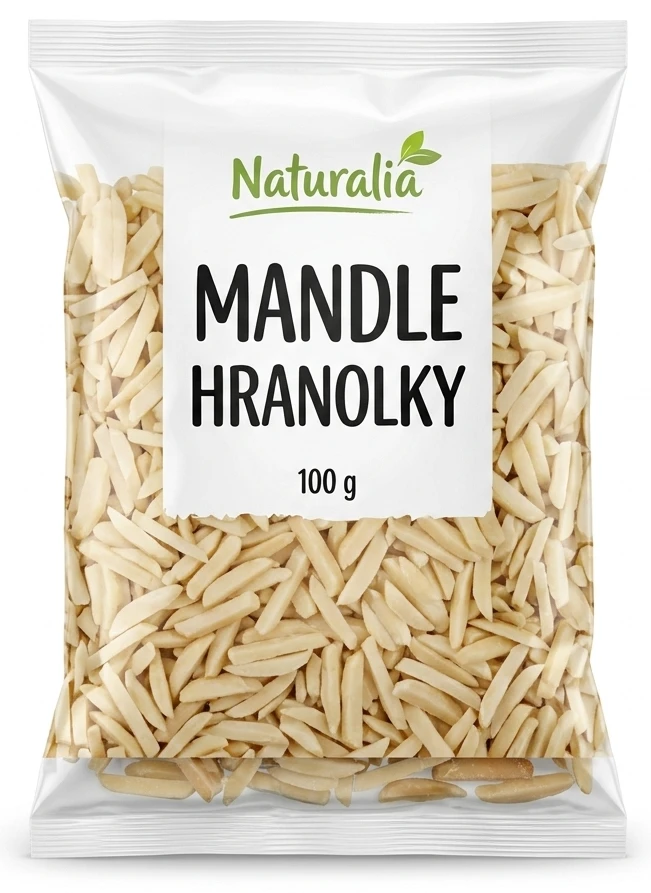 Mandle hranolky Naturalia