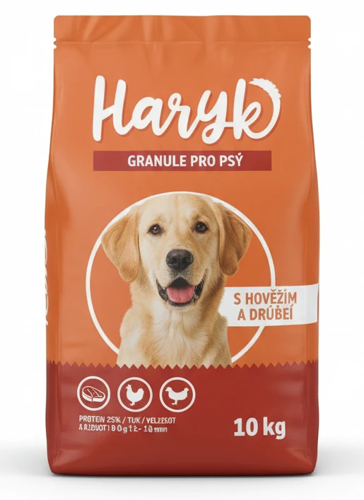 Granule pro psy Haryk