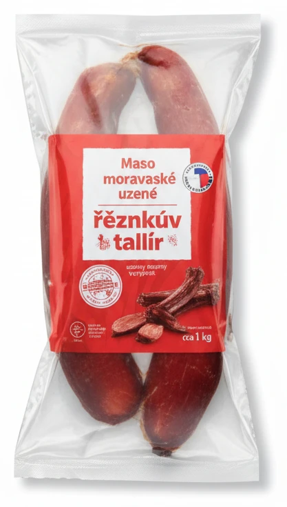 Maso moravské uzené Řezníkův talíř