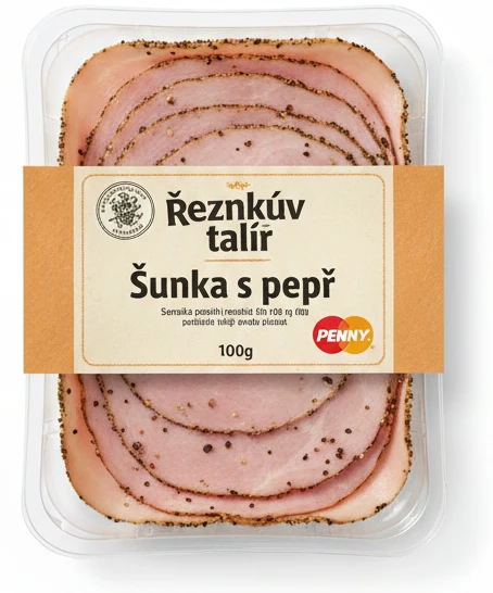 Šunka s pepřem Řezníkův talíř