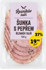 Šunka s pepřem Řezníkův talíř