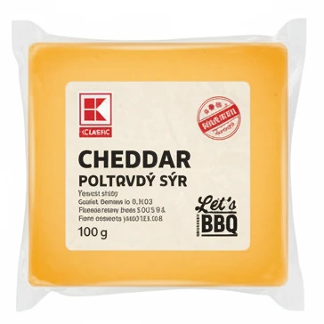 Cheddar Polotvrdý sýr