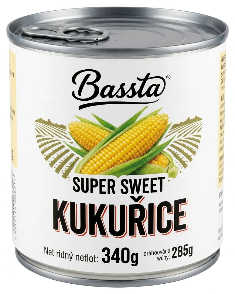 Bassta Kukuřice super sweet