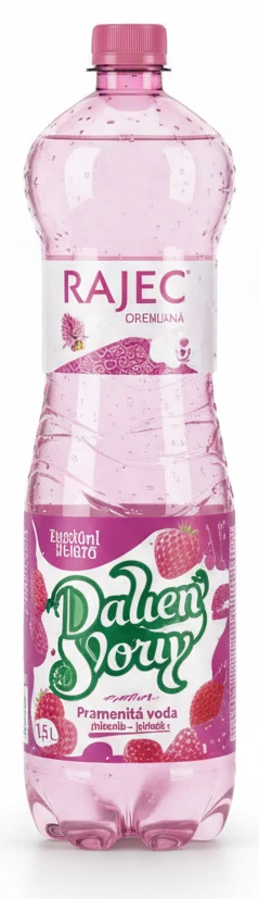 RAJEC Pramenitá voda ochucená