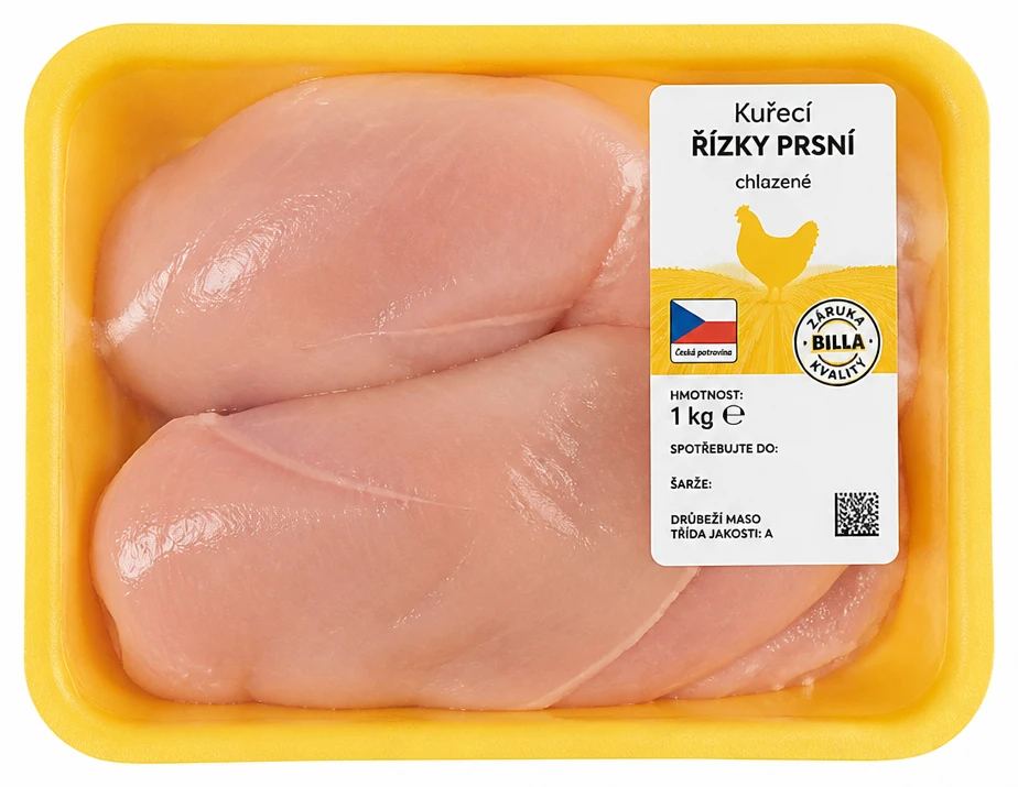 Kuřecí řízky prsní