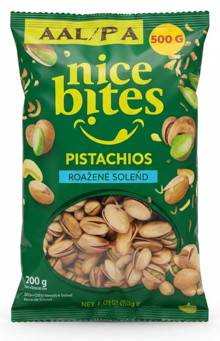 Nice Bites Pistácie pražené solené