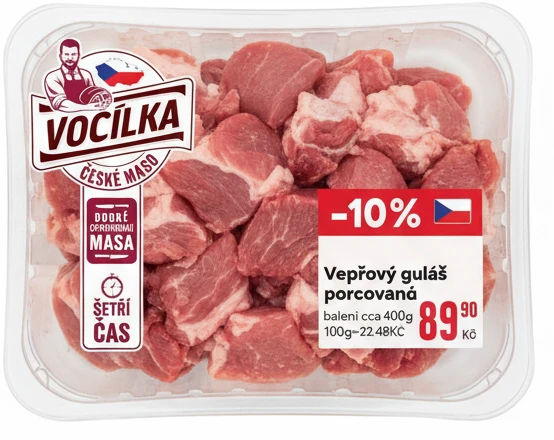 Vepřový guláš porcovaný