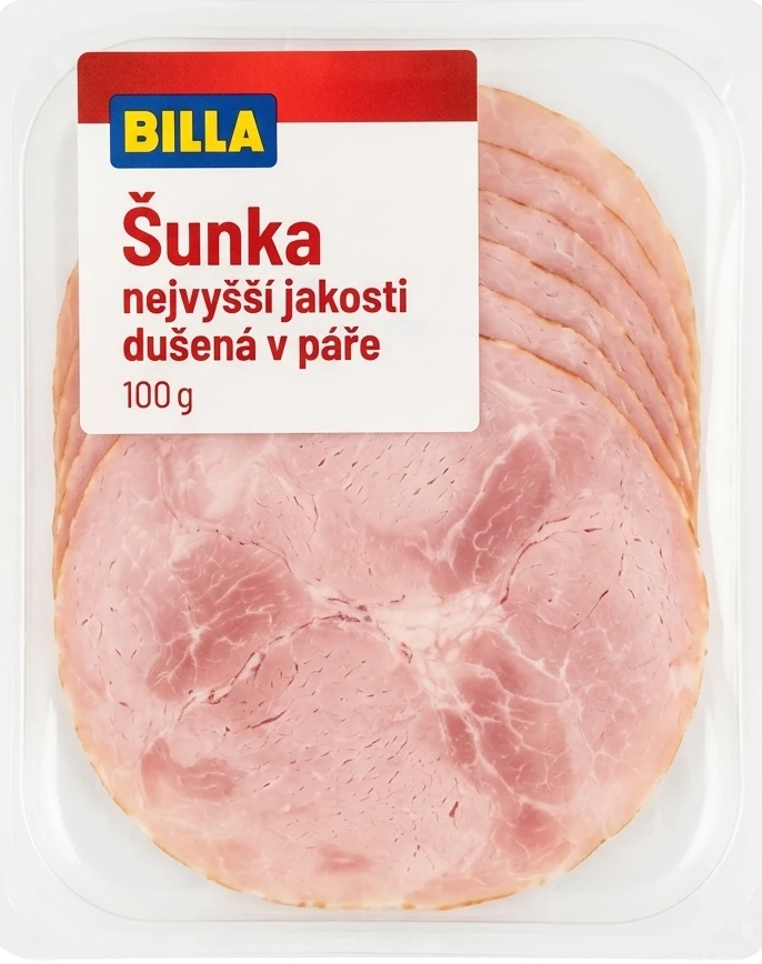Šunka nejvyšší jakosti dušená v páře