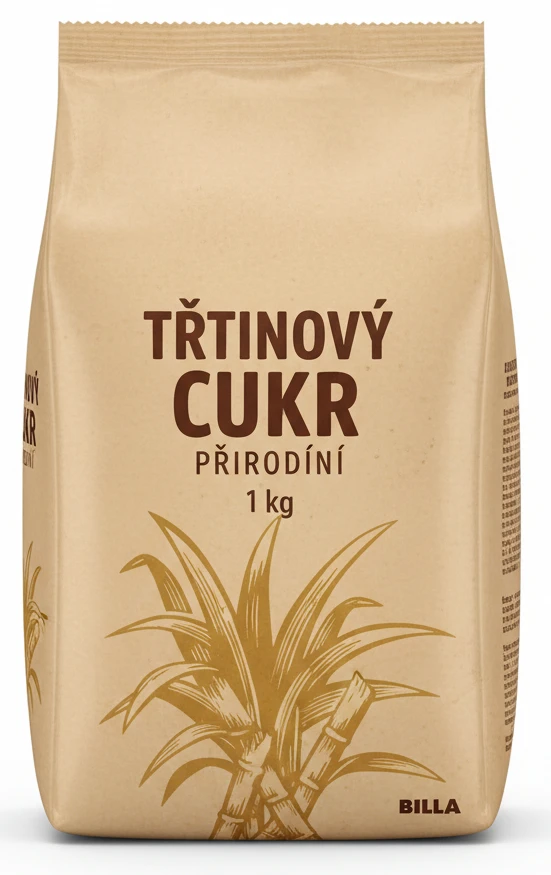 Třtinový cukr přírodní