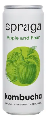 Spraga Kombucha Apple and Pear 330ml