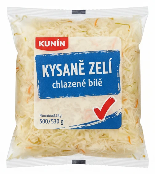 Kysané zelí chlazené bílé