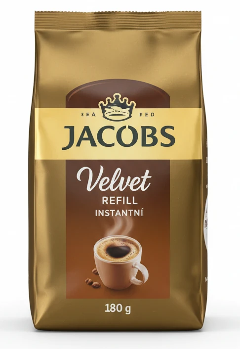 Káva Jacobs Velvet Refill instantní