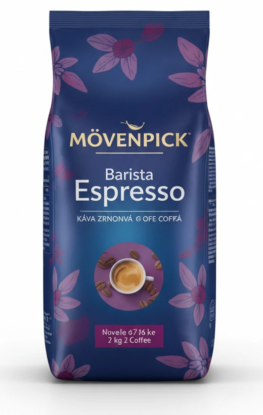 Káva Mövenpick Barista Espresso zrnková