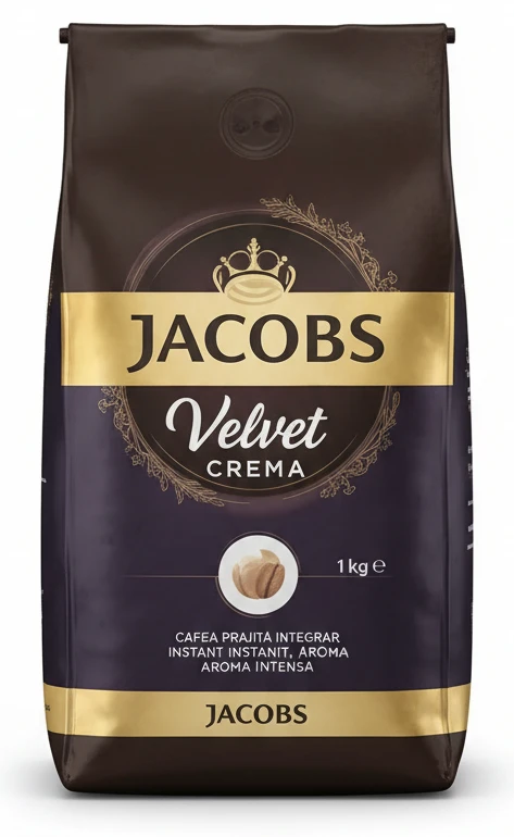 Káva Velvet Crema Jacobs zrnková