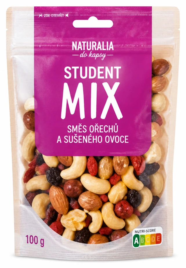 Student mix Naturalia do kapsy