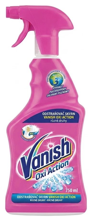Odstraňovač skvrn Vanish Oxi Action různé druhy