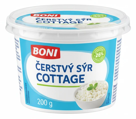 Čerstvý sýr Cottage Boni