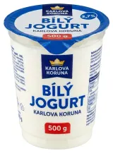 Bílý jogurt Karlova Koruna