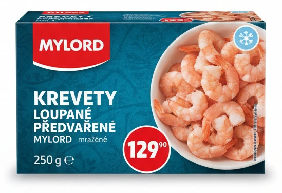 Krevety loupané předvařené Mylord mražené