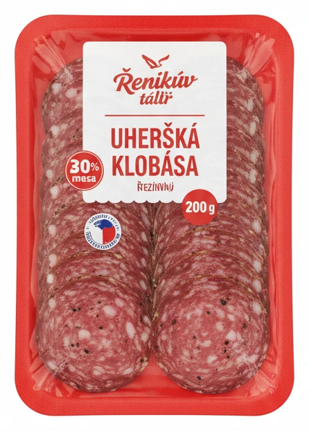 Uherská klobása Řezníkův talíř