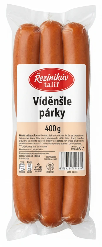 Vídeňské párky Řezníkův talíř