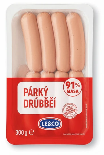 Párky drůbeží