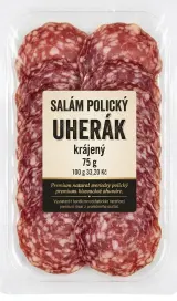Salám Polický uherák krájený