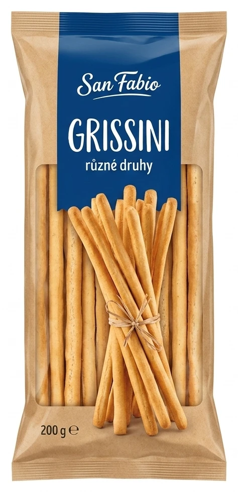 Grissini San Fabio různé druhy