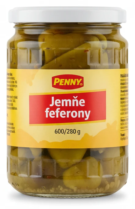 Jemné feferony Penny
