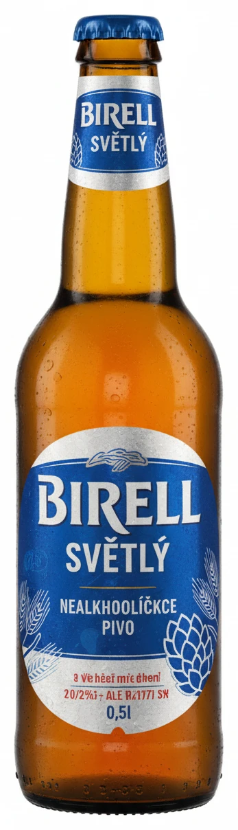 Birell světlý nealkoholické pivo