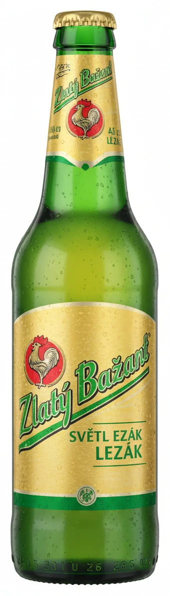 Zlatý Bažant světlý ležák
