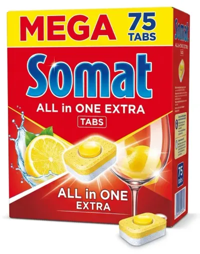 Tablety do myčky All in One Extra Lemon Somat